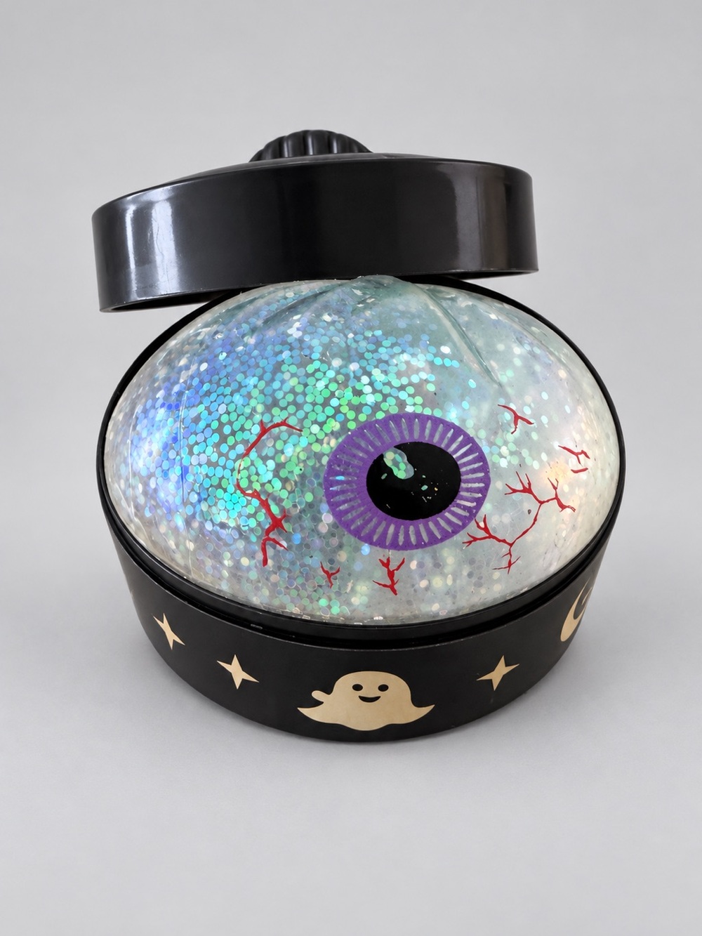 Halloween Glitter Eyeball Squishy with Black Cauldron Case – Not Mystery